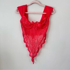 Victoria's Secret Vintage Pink Lace Underwire Lingerie Chiffon Wide Strap 36C